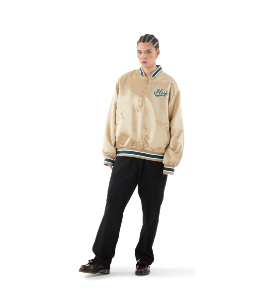 HUF-Pop Fly Satin Baseball Jacket
