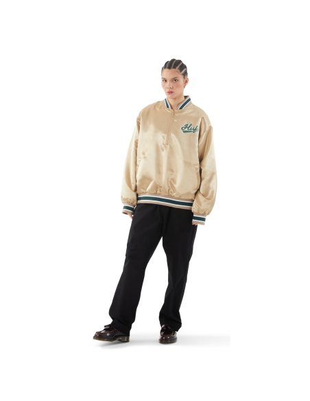 HUF-Pop Fly Satin Baseball Jacket