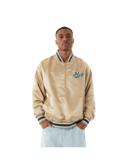 HUF-Pop Fly Satin Baseball Jacket