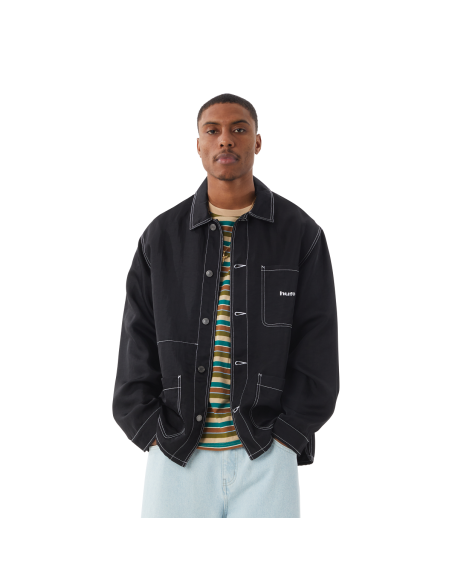 HUF-Contrast Nylon Chore Jacket