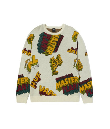HUF-Paid In Full Crewneck... 2