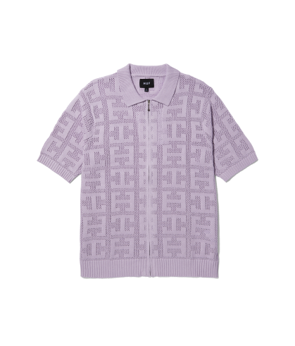 HUF-Monogram Jacquard Zip 2