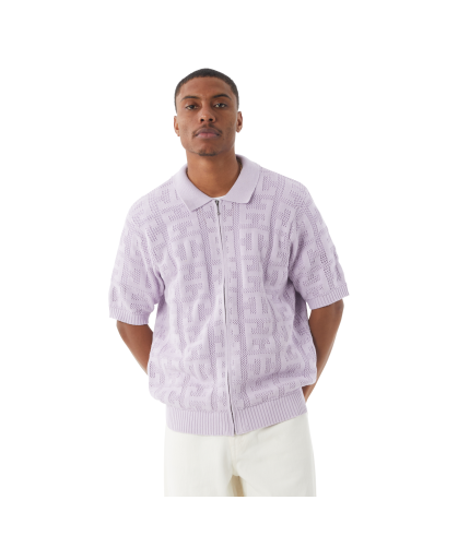 HUF-Monogram Jacquard Zip
