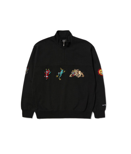 HUF-Bledsoe Quarter Zip Fleece 2