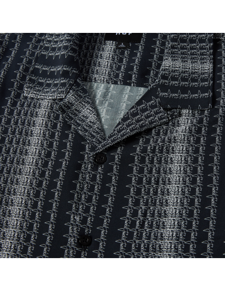 HUF-Script Stripe Resort Shirt