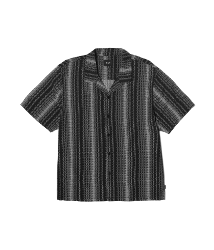HUF-Script Stripe Resort Shirt 2