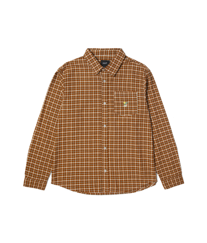 HUF-Echo Oxford Plaid Shirt