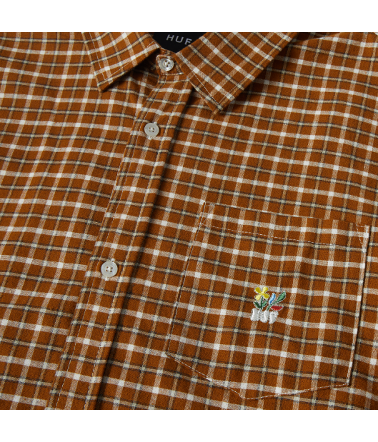 HUF-Echo Oxford Plaid Shirt