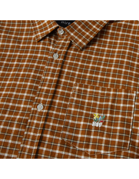 HUF-Echo Oxford Plaid Shirt