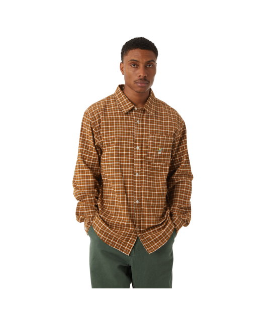 HUF-Echo Oxford Plaid Shirt