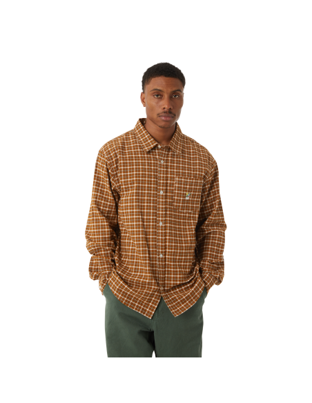 HUF-Echo Oxford Plaid Shirt