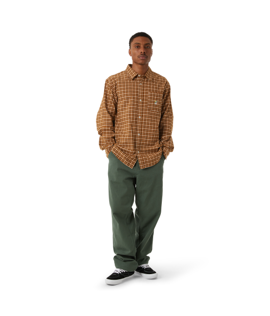 HUF-Echo Oxford Plaid Shirt