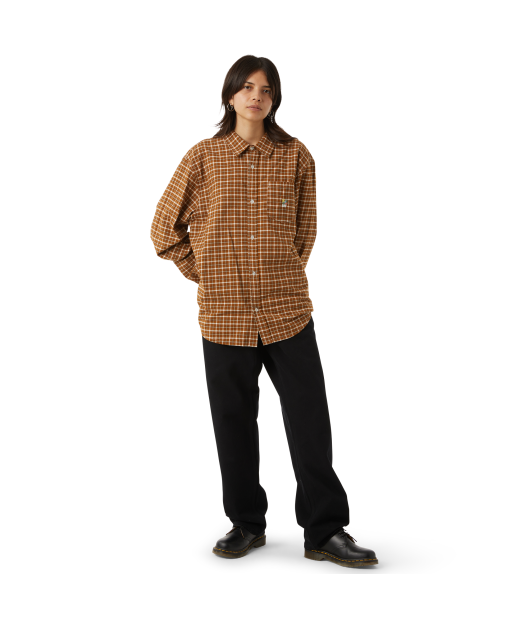 HUF-Echo Oxford Plaid Shirt