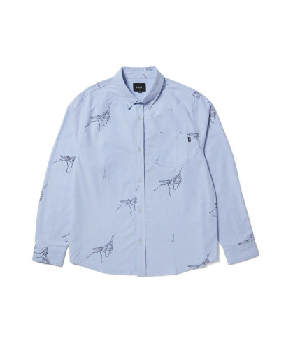 HUF-Mantis L/S Oxford Shirt