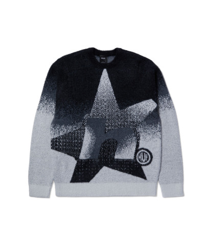 HUF-Horizon Mohair Crewneck 2