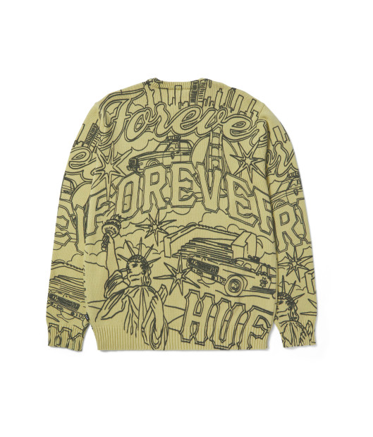 HUF-Forever Crewneck Sweater