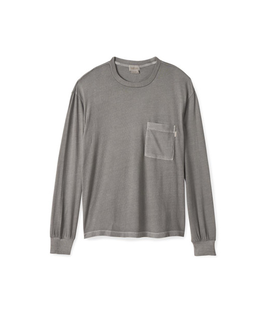 BRIXTON-Carefree L/S Pocket Tee