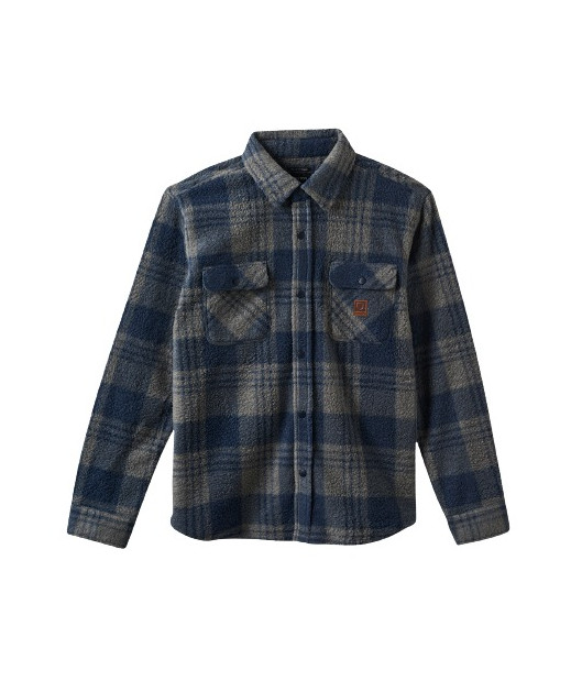 BRIXTON-Bowery L/S Arctic Stretch Flee