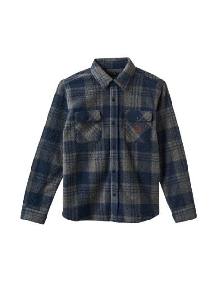 BRIXTON-Bowery L/S Arctic Stretch Flee