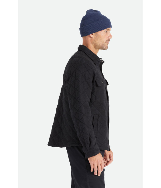 BRIXTON-Cass Quilted Fleece Jkt