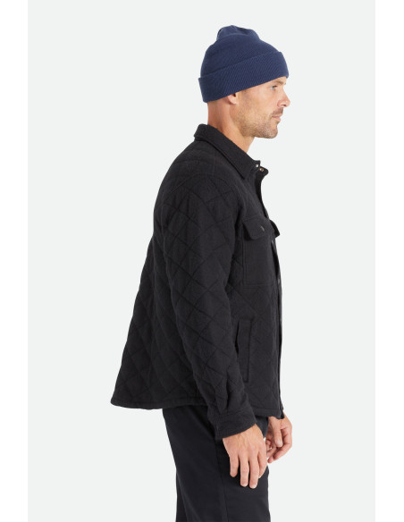 BRIXTON-Cass Quilted Fleece Jkt