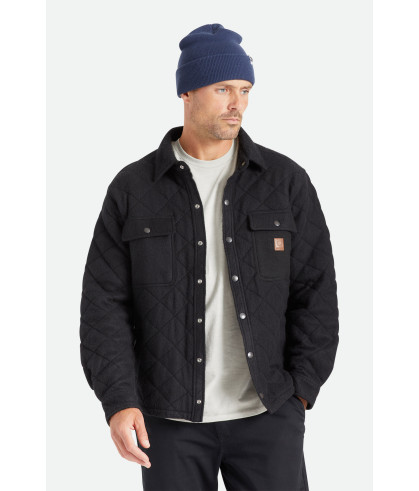 BRIXTON-Cass Quilted Fleece...
