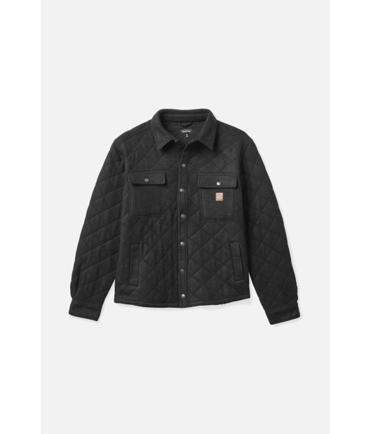 BRIXTON-Cass Quilted Fleece Jkt