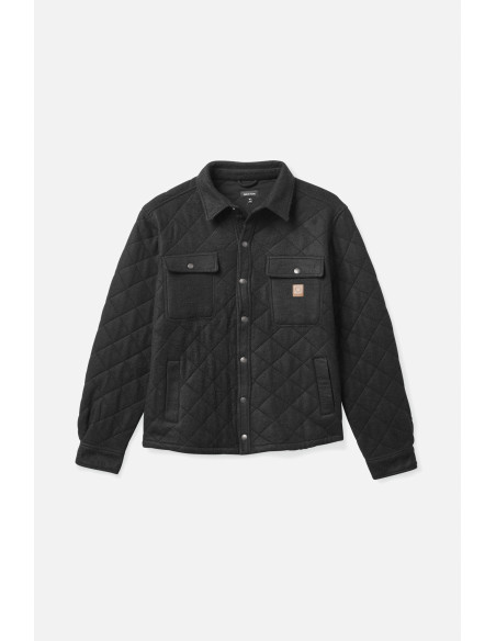 BRIXTON-Cass Quilted Fleece Jkt