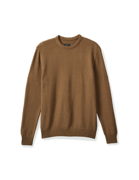 BRIXTON-Jacques Waffle Knit Sweater