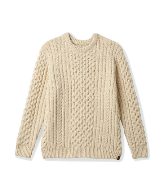 BRIXTON-Classic Fisherman'S Sweater