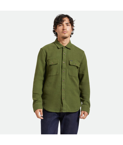 BRIXTON-Bowery Textured Twill 2