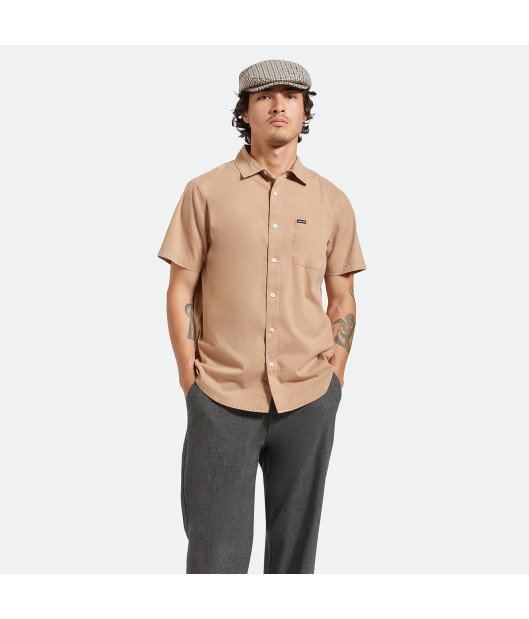 BRIXTON-Charter Sol Wash S/S Wvn