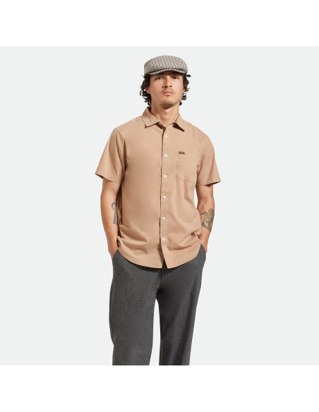 BRIXTON-Charter Sol Wash S/S Wvn