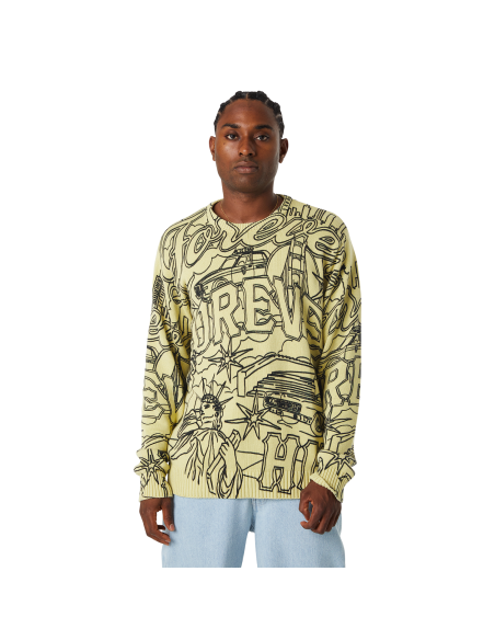 HUF-Forever Crewneck Sweater