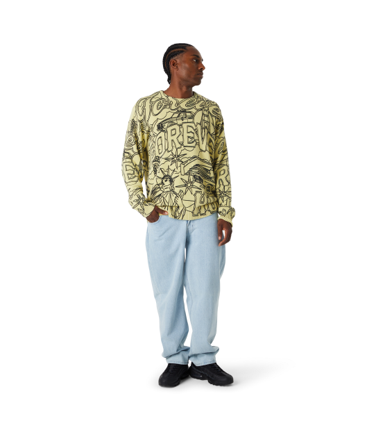 HUF-Forever Crewneck Sweater