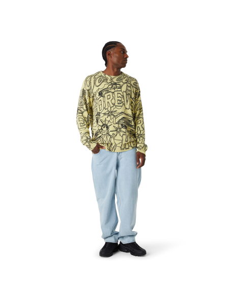 HUF-Forever Crewneck Sweater