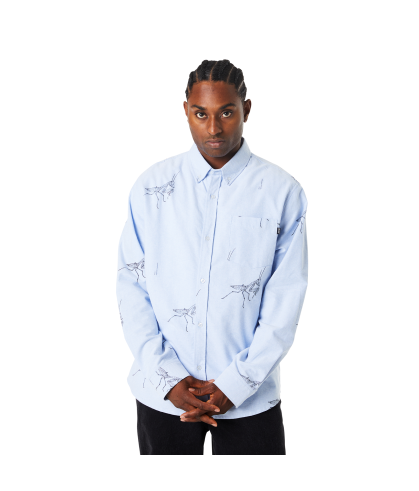 HUF-Mantis L/S Oxford Shirt 2