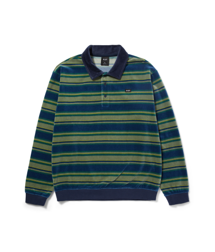 HUF-Kramer L/S Velour Shirt