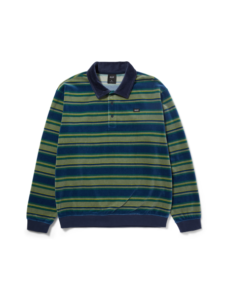 HUF-Kramer L/S Velour Shirt