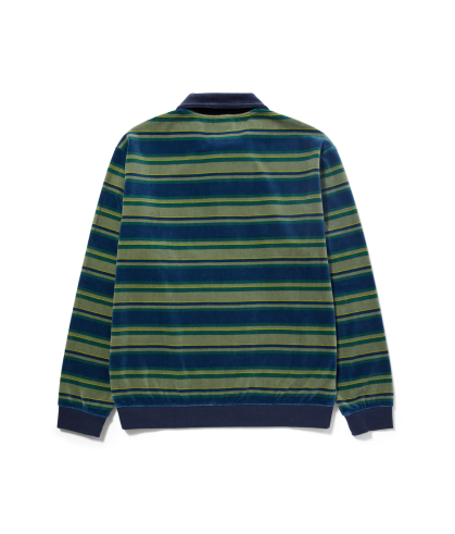 HUF-Kramer L/S Velour Shirt 2