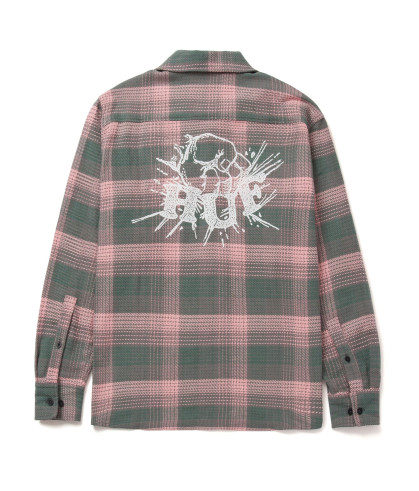 HUF-Smash Flannel Overshirt 2