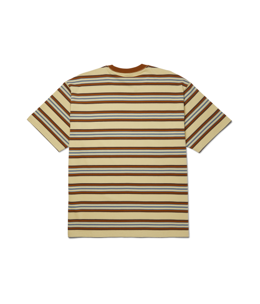 HUF-Big Block Stripe S/S Boxy Top