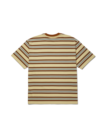 HUF-Big Block Stripe S/S Boxy Top