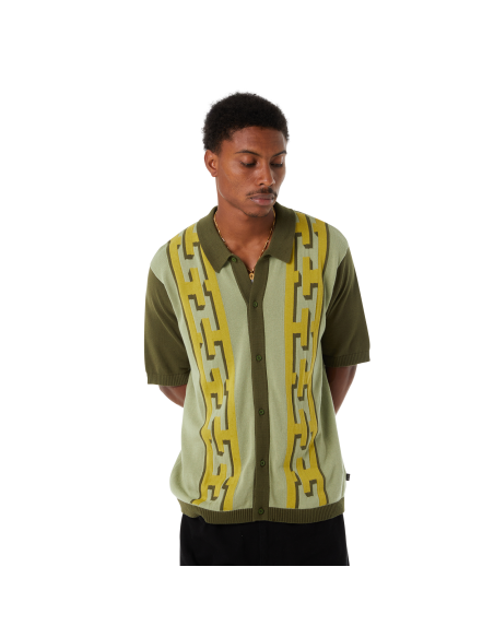 HUF-Pillar S/S Knit Sweater