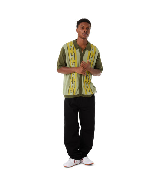 HUF-Pillar S/S Knit Sweater