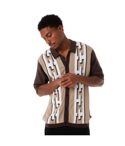 HUF-Pillar S/S Knit Sweater