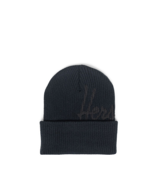HERSCHEL-Elmer Script Ribbed Beanie