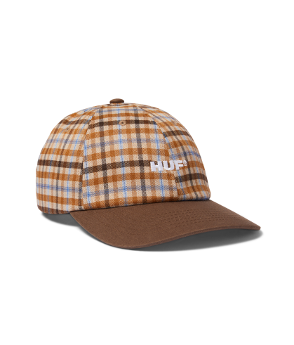 HUF-Shadow Plaid 6 Panel Cv...