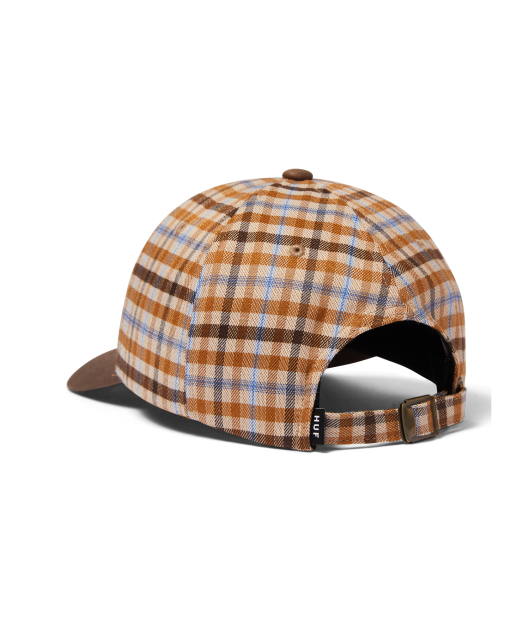HUF-Shadow Plaid 6 Panel Cv Hat