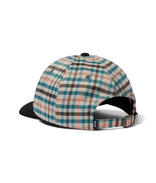HUF-Shadow Plaid 6 Panel Cv Hat